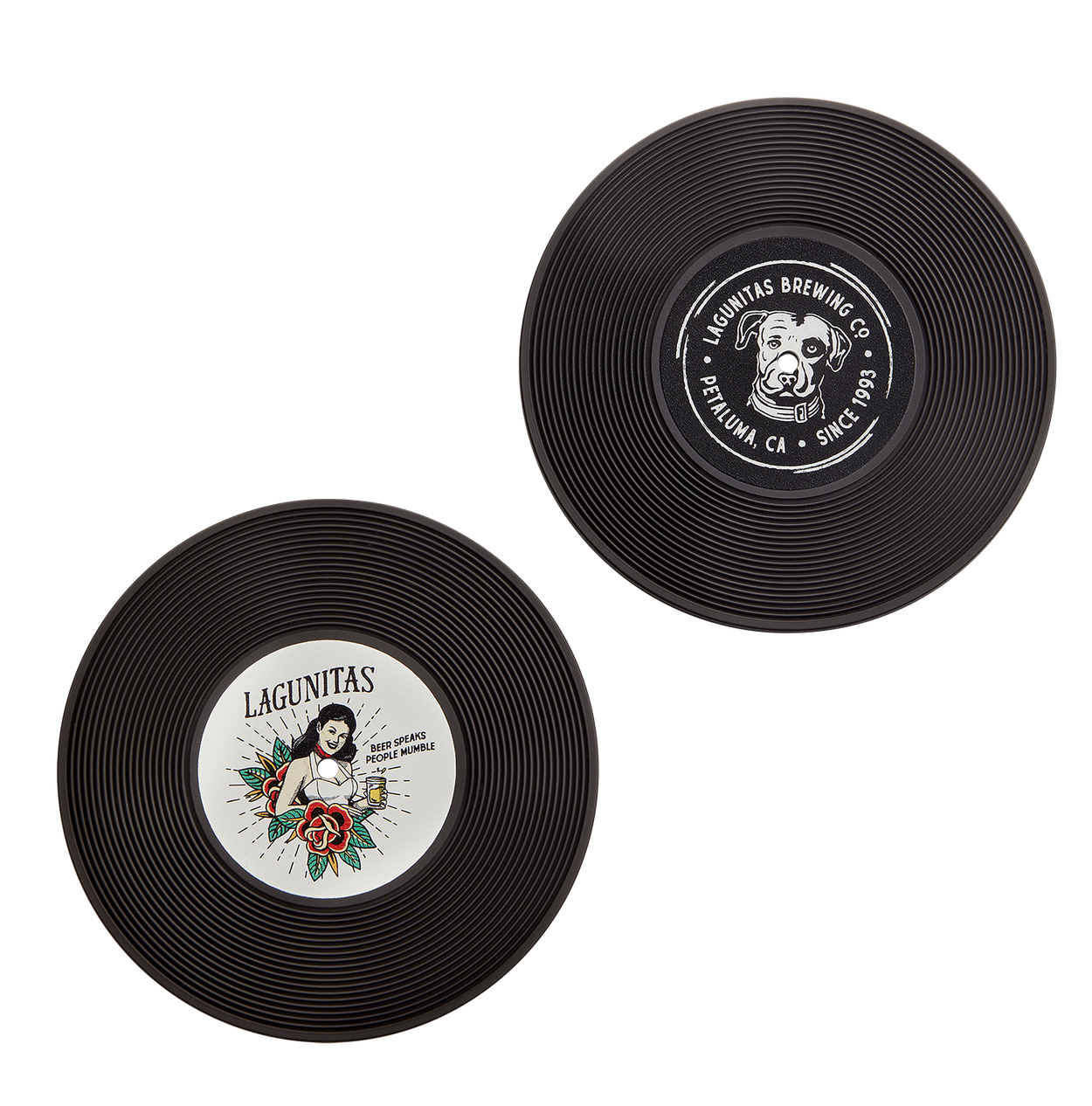 Lagunitas Vinyl Coasters