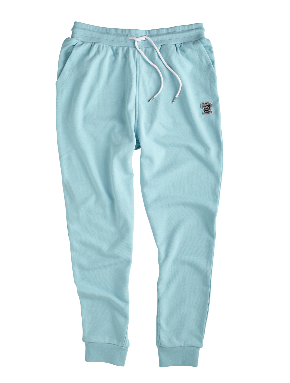Lagunitas Blue Dog Logo Sweatpants: Stay stylish and comfortable in these premium quality sweatpants. The classic blue color and iconic Blue Dog logo from Lagunitas make them a must-have for beer enthusiasts. Crafted with cozy and warm fabric, ideal for lounging or casual wear.”