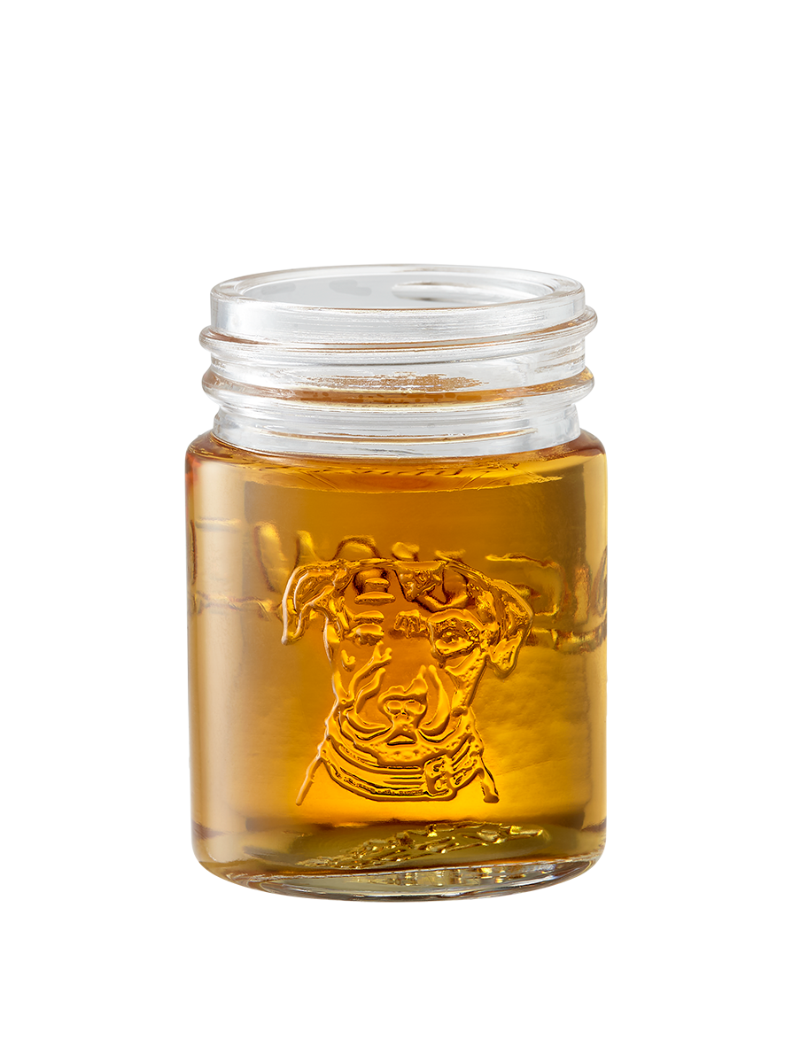 "Iconic Lagunitas Mason Jar Shot Glass - 2oz, showcasing Lagunitas logo, perfect for parties, made with durable glass, dishwasher-safe. Let your beer speak! Life is uncertain. #Lagunitas #ShotGlass #PartyEssentials"