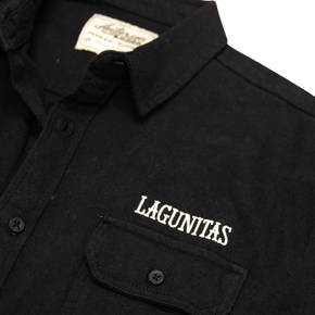 Black Lagunitas Flannel