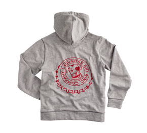  "Lagunitas Bottle Cap Hoodie - A cozy and stylish zip-up hoodie, perfect for Lagunitas lovers. Made with soft, high-quality materials for ultimate comfort during outdoor adventures with your furry sidekick. Join the Lagunitas adventure in style and show your love for the brand. 'Pawesome' moments await! Get yours now."