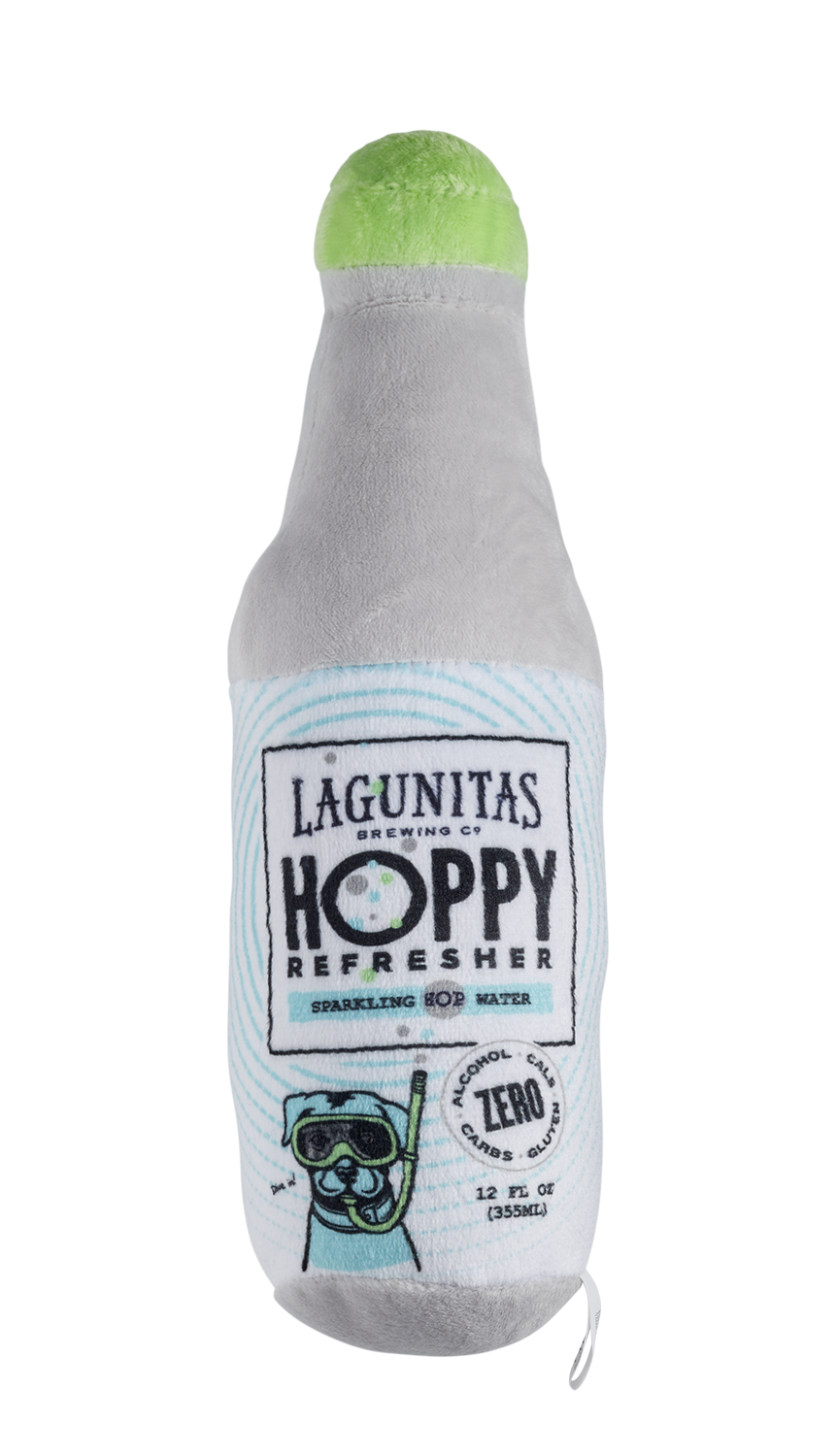 Plush Hoppy Refresher Dog Toy — The Lagunitas Schwag Shop