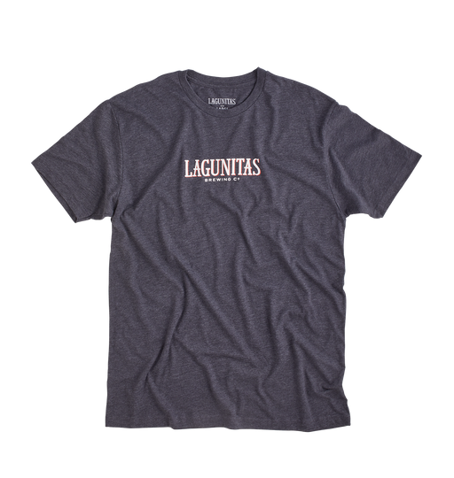 Lagunitas Charcoal Logo Tee