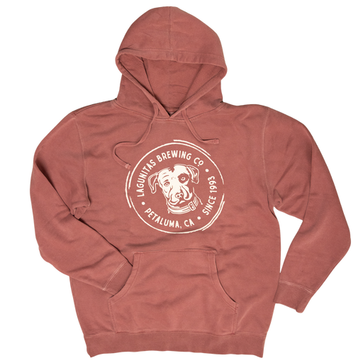 Dog Stamp Distress Hoodie