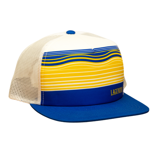 Retro 90's Wave Flat Bill Hat