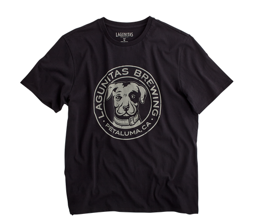 “Unique graphic tee featuring a captivating circle and dog design. High-quality fabric with a comfortable and stylish fit. Show your love for Lagunitas brewery with this eye-catching artwork”