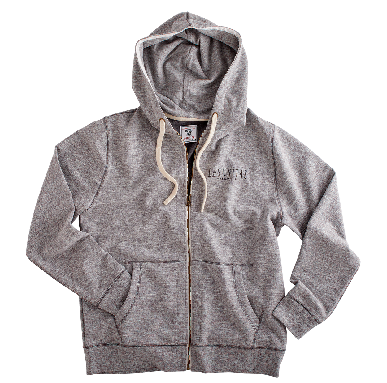 Lagunitas Bottlecap Zip Up Hoodie The Lagunitas Schwag Shop