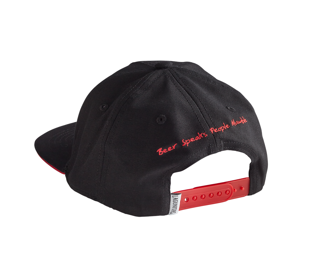 “A trendy and stylish cap featuring the iconic Lagunitas branding. Crafted with high-quality materials, adjustable snapback closure, and a bold design. Perfect for craft beer enthusiasts and fans of Lagunitas Brewery”
