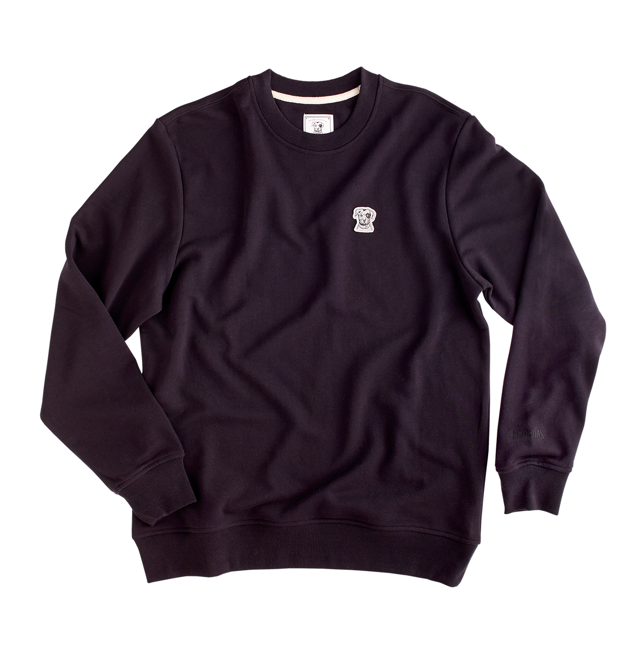 Black dog discount crewneck sweatshirt