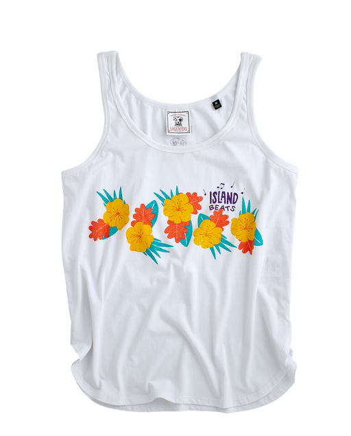 “A vibrant and tropical tank top featuring a premium quality design. This Lagunitas brewery merchandise is perfect for warm weather, with its comfortable and breathable fabric. The tank top showcases an island-inspired fashion, with eye-catching and colorful visuals. It proudly displays Lagunitas branding, representing the authentic brewery style. Lightweight and sleeveless, this versatile tank top allows you to celebrate the Lagunitas spirit with style.”